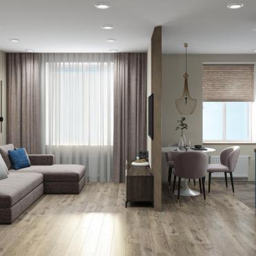 Интерьер гостиной  смотреть на Basicdecor