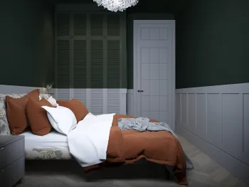 Интерьер спальни в классическом стиле и гоблинкоре смотреть на Basicdecor