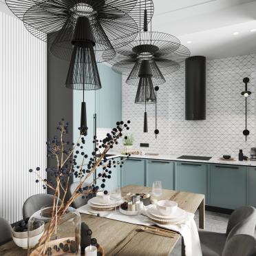Интерьер кухни  смотреть на Basicdecor