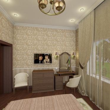 Интерьер спальни в неоклассике смотреть на Basicdecor