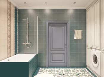 Интерьер ванной в неоклассике смотреть на Basicdecor