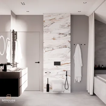 Интерьер ванной  смотреть на Basicdecor