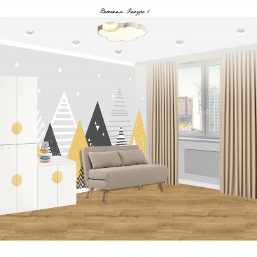 Интерьер детской  смотреть на Basicdecor