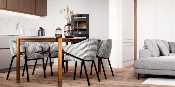 Интерьер кухни в неоклассике смотреть на Basicdecor