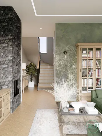 Интерьер гостиной  смотреть на Basicdecor