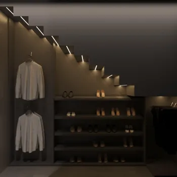 Интерьер гардеробной  смотреть на Basicdecor