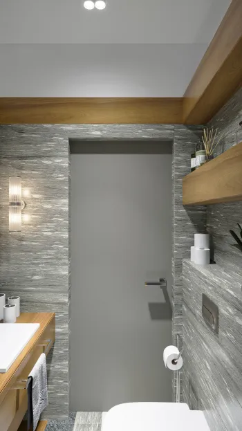 Интерьер ванной в современном стиле смотреть на Basicdecor
