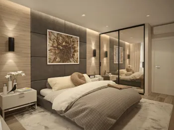 Интерьер спальни  смотреть на Basicdecor