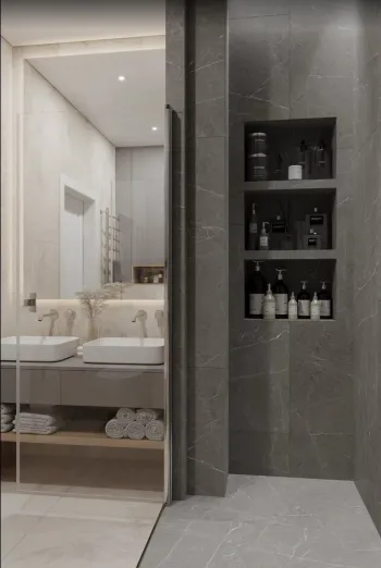 Интерьер ванной  смотреть на Basicdecor