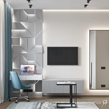 Интерьер гостиной  смотреть на Basicdecor