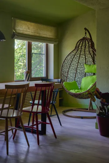 Интерьер столовой в рустике смотреть на Basicdecor