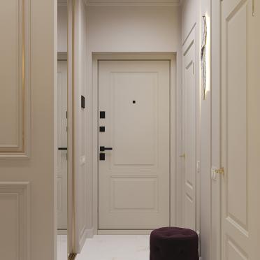 Интерьер с проходной и каретной стяжкой  смотреть на Basicdecor