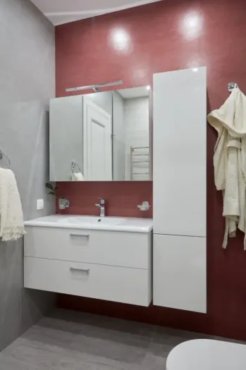 Интерьер ванной в современном стиле смотреть на Basicdecor