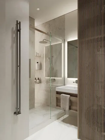 Интерьер ванной  смотреть на Basicdecor