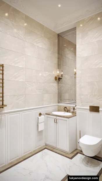 Интерьер ванной  смотреть на Basicdecor
