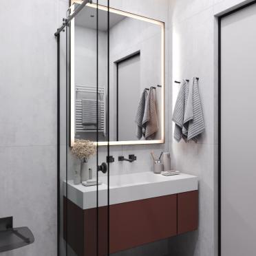 Интерьер ванной  смотреть на Basicdecor
