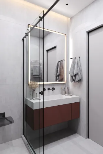 Интерьер ванной  смотреть на Basicdecor