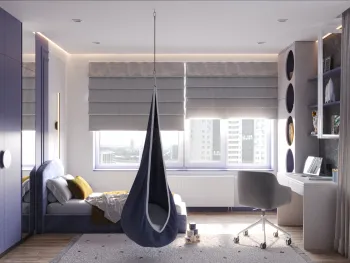 Интерьер детской  смотреть на Basicdecor