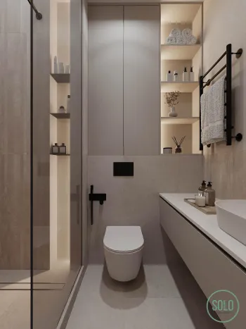 Интерьер ванной  смотреть на Basicdecor