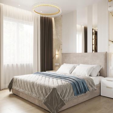 Интерьер спальни  смотреть на Basicdecor