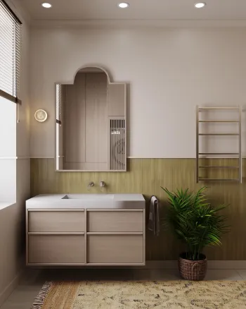 Интерьер ванной  смотреть на Basicdecor