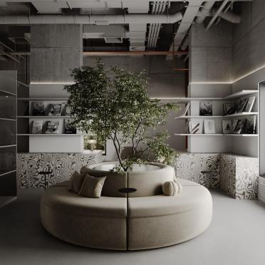 Интерьер гостиной  смотреть на Basicdecor