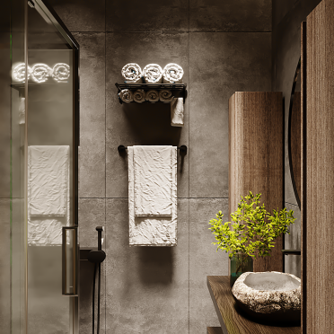 Интерьер ванной  смотреть на Basicdecor