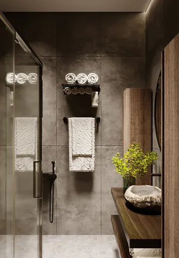 Интерьер ванной  смотреть на Basicdecor