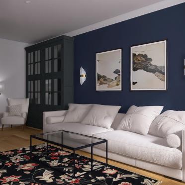 Интерьер гостиной  смотреть на Basicdecor