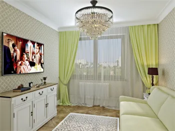 Интерьер гостиной в средиземноморском смотреть на Basicdecor