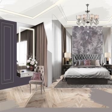 Интерьер спальни в неоклассике смотреть на Basicdecor