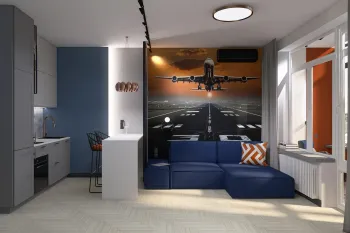 Интерьер гостиной  смотреть на Basicdecor