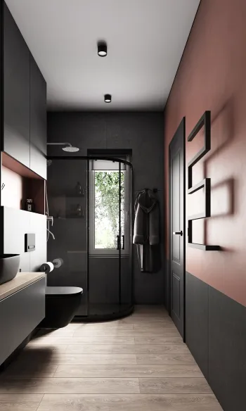 Интерьер ванной  смотреть на Basicdecor