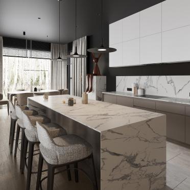 Интерьер кухни в современном стиле смотреть на Basicdecor