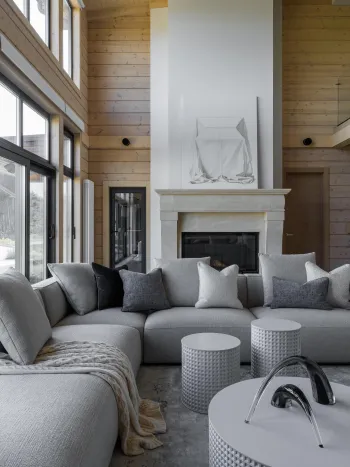 Интерьер гостиной  смотреть на Basicdecor