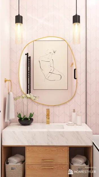 Интерьер ванной  смотреть на Basicdecor