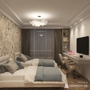 Интерьер спальни cветильниками над кроватью  смотреть на Basicdecor