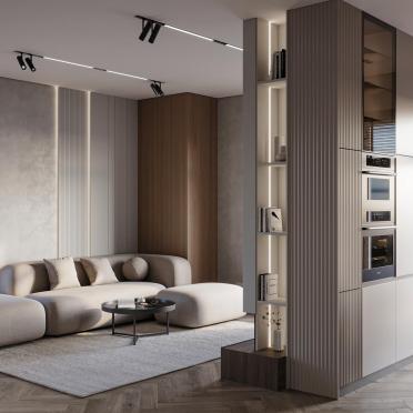 Интерьер гостиной  смотреть на Basicdecor