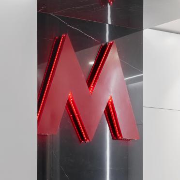 Интерьер c подсветкой  смотреть на Basicdecor