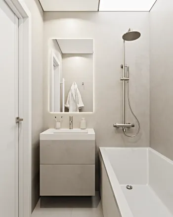 Интерьер ванной  смотреть на Basicdecor