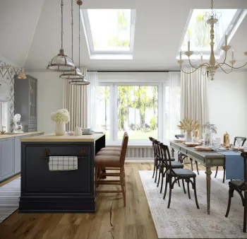 Интерьер столовой  смотреть на Basicdecor