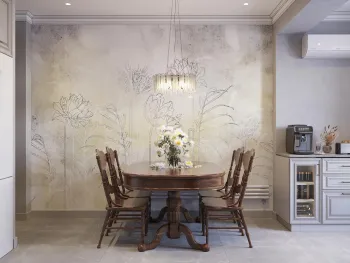 Интерьер столовой  смотреть на Basicdecor