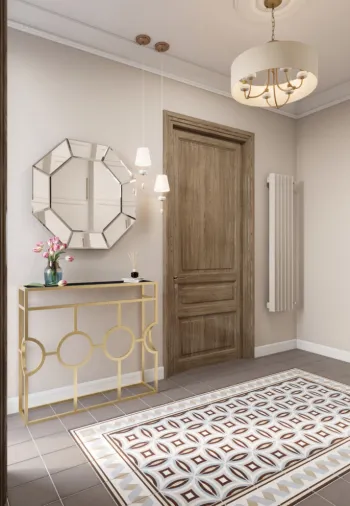 Интерьер прихожей в современном стиле смотреть на Basicdecor