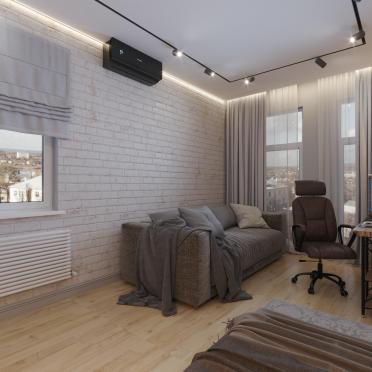 Интерьер спальни c подсветкой  смотреть на Basicdecor