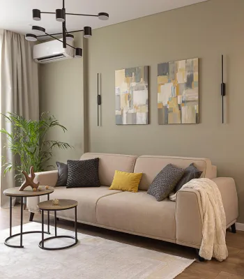 Интерьер гостиной  смотреть на Basicdecor