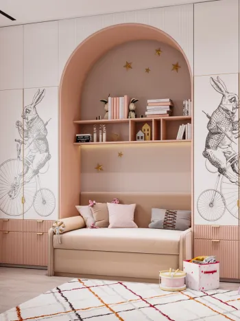 Интерьер детской в неоклассике смотреть на Basicdecor