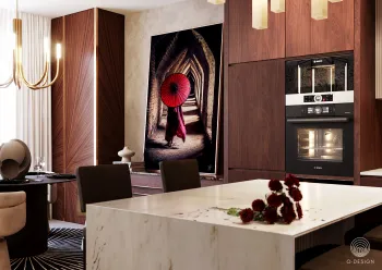 Интерьер кухни в неоклассике смотреть на Basicdecor