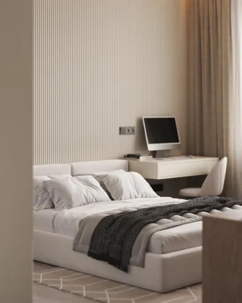 Интерьер спальни  смотреть на Basicdecor