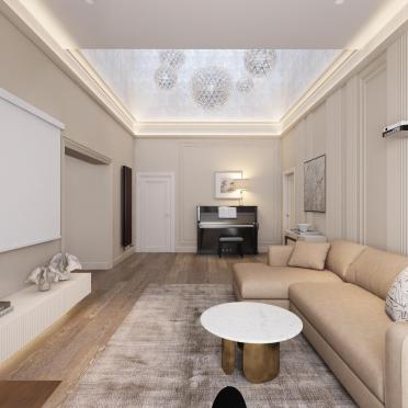 Интерьер гостиной  смотреть на Basicdecor