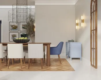 Интерьер столовой  смотреть на Basicdecor